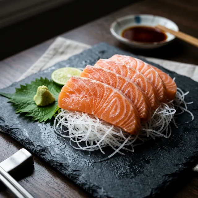 Salmon Sashimi 5pcs